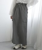 【ヴァンス エクスチェンジ/VENCE EXCHANGE】のベネシャンギャザースカート 人気、トレンドファッション・服の通販 founy(ファニー) ファッション Fashion レディースファッション WOMEN スカート Skirt おすすめ Recommend カーゴパンツ Cargo Pants スリット Slit トレンド Trend ドローコード Draw Cord フェミニン Feminine thumbnail チャコール|ID: prp329100003924652 ipo3291000000025939169