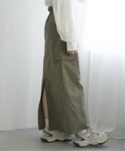 【ヴァンス エクスチェンジ/VENCE EXCHANGE】のベネシャンギャザースカート 人気、トレンドファッション・服の通販 founy(ファニー) ファッション Fashion レディースファッション WOMEN スカート Skirt おすすめ Recommend カーゴパンツ Cargo Pants スリット Slit トレンド Trend ドローコード Draw Cord フェミニン Feminine thumbnail オリブグリン|ID: prp329100003924652 ipo3291000000025939175