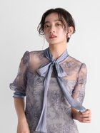 【ラシュッド/LASUD】のラメ刺繍リボンドレス 人気、トレンドファッション・服の通販 founy(ファニー) ファッション Fashion レディースファッション WOMEN ワンピース Dress ドレス Party Dresses チュール Tulle ドレス Dress リボン Ribbon エレガント 上品 Elegant thumbnail パープル|ID: prp329100003929110 ipo3291000000028233534