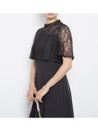 【ヴァン/Vin】のケープライクレースワンピース(new color) 人気、トレンドファッション・服の通販 founy(ファニー) ファッション Fashion レディースファッション WOMEN ワンピース Dress シンプル Simple ドレス Dress フレア Flare レース Race エレガント 上品 Elegant 定番 Standard thumbnail チャコールグレー|ID: prp329100003929489 ipo3291000000028233466