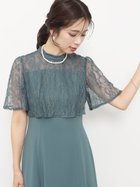 【ヴァン/Vin】のケープライクレースワンピース(new color) 人気、トレンドファッション・服の通販 founy(ファニー) ファッション Fashion レディースファッション WOMEN ワンピース Dress シンプル Simple ドレス Dress フレア Flare レース Race エレガント 上品 Elegant 定番 Standard thumbnail ブルー|ID: prp329100003929489 ipo3291000000028233468