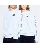 【トミーヒルフィガー/TOMMY HILFIGER】のTOMMY HILFIGER(トミーヒルフィガー) 【オンライン限定】フレンチテリー ロゴロングスリーブスウェット ホワイトYCI|ID: prp329100003930670 ipo3291000000029414927