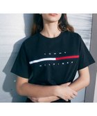 【トミーヒルフィガー/TOMMY HILFIGER】のTOMMY HILFIGER(トミーヒルフィガー) 【オンライン限定】トミーヒルフィガーロゴTシャツ / TINO TEE ブラックB|ID: prp329100003933006 ipo3291000000028899342