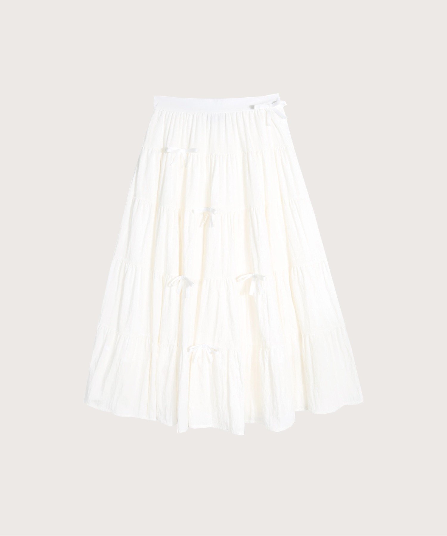 【その他のブランド/Other】のFlare Pleats Ribbon Skirt/フレアプリーツリボンスカート インテリア・キッズ・メンズ・レディースファッション・服の通販 founy(ファニー) 　ファッション　Fashion　レディースファッション　WOMEN　スカート　Skirt　White|ID: prp329100003933648 ipo3291000000025967602