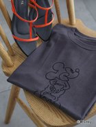 【テチチ/Te chichi】の【Disney】ミッキー/プリントTシャツ 人気、トレンドファッション・服の通販 founy(ファニー) ファッション Fashion レディースファッション WOMEN トップス・カットソー Tops/Tshirt シャツ/ブラウス Shirts/Blouses ロング / Tシャツ T-Shirts シンプル Simple バランス Balance プリント Print ベーシック Basic thumbnail チャコールグレー|ID: prp329100003935394 ipo3291000000026211736