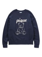 【ジェラート ピケ/gelato pique】の【UNISEX】裏毛ワンポイントプルオーバー NVY[089]|ID: prp329100003935616 ipo3291000000027561109