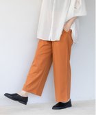【スタディオ クリップ/studio CLIP】の【しわになりにくい/マシンウォッシャブル】TRワイドEASYパンツ 人気、トレンドファッション・服の通販 founy(ファニー) ファッション Fashion レディースファッション WOMEN パンツ Pants オレンジ Orange ストレッチ Stretch チェック Check トレンド Trend マニッシュ Mannish ワイド Wide 定番 Standard 洗える Washable thumbnail オレンジ40|ID: prp329100003937925 ipo3291000000026484096