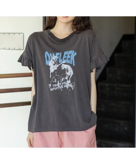 【ニコアンド/niko and】 アソートフリルロックTシャツ人気、トレンドファッション・服の通販 founy(ファニー) ファッション Fashion レディースファッション WOMEN トップス・カットソー Tops/Tshirt シャツ/ブラウス Shirts/Blouses ロング / Tシャツ T-Shirts おすすめ Recommend サロペット Overalls スリット Slit フリル Frills プリント Print ワイド Wide 人気 Popularity 今季 This Season 吸水 Water Absorption 夏 Summer |ID:prp329100003946057