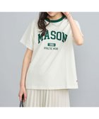 【コーエン/COEN】のMASON(メイソン)別注フットボールロゴTシャツ OFF WHITE|ID:prp329100003946608