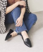 【ル タロン/Le Talon】のスクエアステッチソフトローファー 人気、トレンドファッション・服の通販 founy(ファニー) ファッション Fashion レディースファッション WOMEN シューズ Shoes シンプル Simple フラット Flat thumbnail ブラック A|ID: prp329100003953345 ipo3291000000026192245