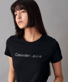 【カルバンクライン/Calvin Klein】の【公式ショップ】 カルバンクライン シュランクン インスティテューショナル Tシャツ Calvin Klein Jeans J223860 CK BLACK|ID: prp329100003954693 ipo3291000000026072265