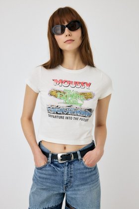 【マウジー/moussy】 MOUSSY TOUR 24 Tシャツ人気、トレンドファッション・服の通販 founy(ファニー) ファッション Fashion レディースファッション WOMEN トップス・カットソー Tops/Tshirt シャツ/ブラウス Shirts/Blouses ロング / Tシャツ T-Shirts コンパクト Compact |ID:prp329100003955822