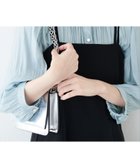 【ナチュラルクチュール/natural couture】のとろみサテン7分袖ブラウス サックスブルー|ID: prp329100003958385 ipo3291000000028887209