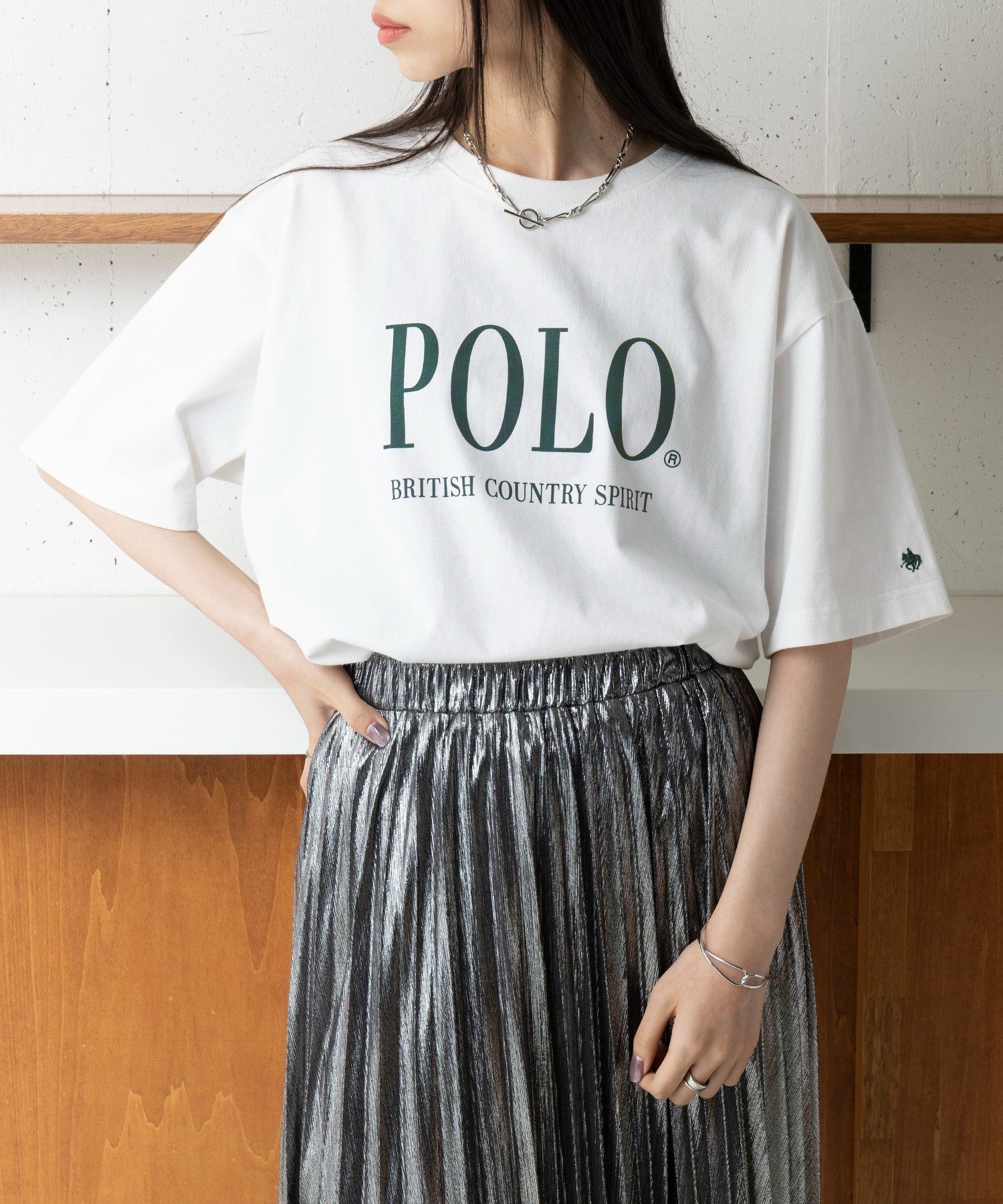 【その他のブランド/Other】のPOLO BCS/oversize print Tee ギフト ユニセックス ロゴ インテリア・キッズ・メンズ・レディースファッション・服の通販 founy(ファニー) 　ファッション　Fashion　レディースファッション　WOMEN　インナー　Inner　カーゴパンツ　Cargo Pants　シンプル　Simple　スニーカー　Sneakers　スラックス　Slacks　セットアップ　Set Up　デニム　Denim　半袖　Short Sleeve　再入荷　Restock/Back In Stock/Re Arrival　エレガント 上品　Elegant　ギフト プレゼント　Gift Present　WHT2|ID: prp329100003959894 ipo3291000000028791281