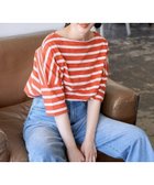 【フリークスストア/FREAK'S STORE】のボートネック バスクボーダー 半袖 Tシャツ【WEB限定】 24SS レッド×ナチュラル|ID: prp329100003961396 ipo3291000000028845801