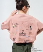 【フリークスストア/FREAK'S STORE】のPEANUTS バック 刺繍 半袖 Tシャツ【限定展開】 24SS ピンク|ID: prp329100003961594 ipo3291000000028888213