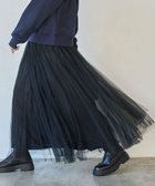 【コーエン/COEN】のロングチュールスカート BLACK|ID:prp329100003961809