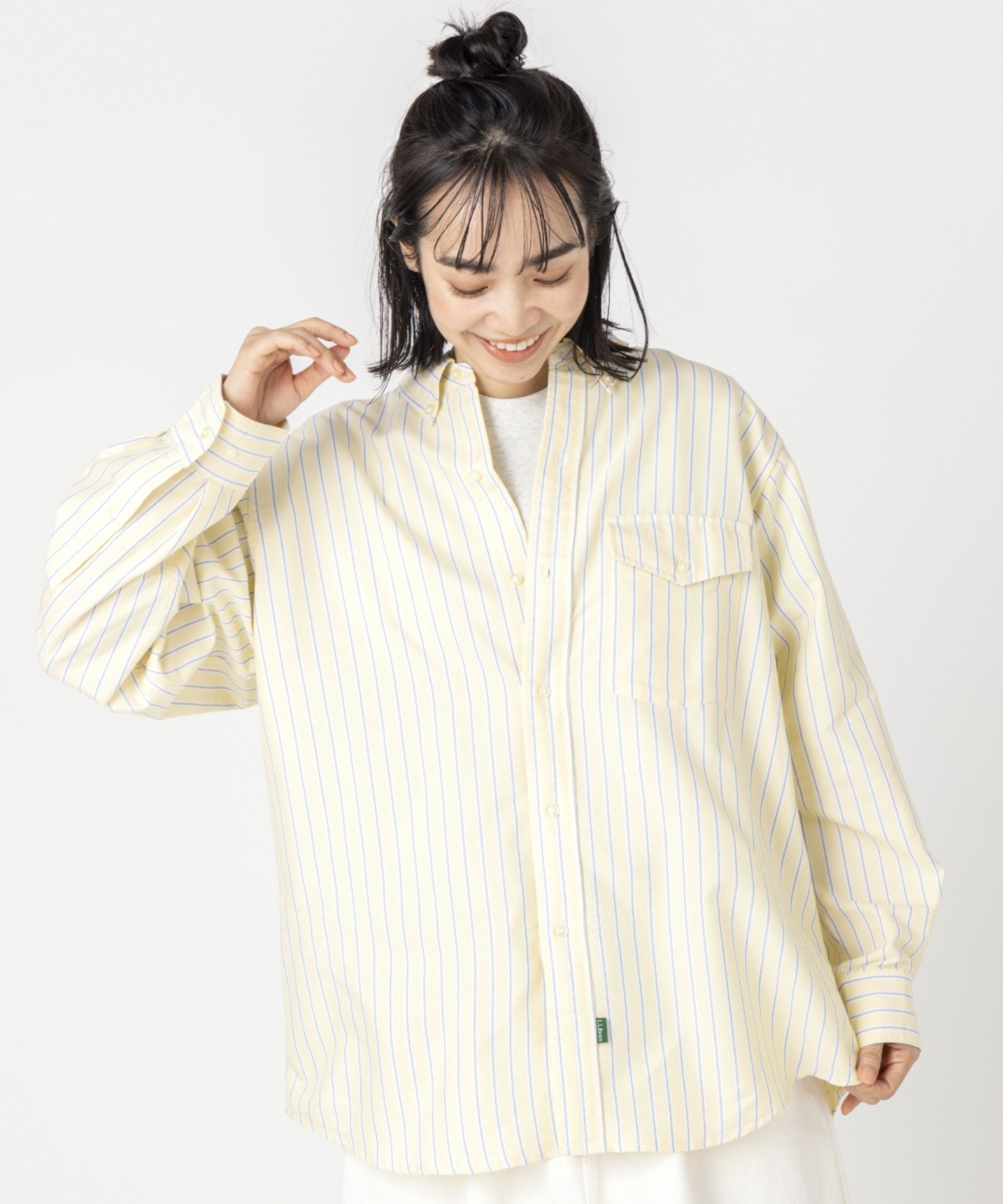 【エルエルビーン/L.L.Bean】の【JAPAN EDITION】オロノ・ロングスリーブ・シャツ 人気、トレンドファッション・服の通販 founy(ファニー) 　ファッション　Fashion　レディースファッション　WOMEN　トップス・カットソー　Tops/Tshirt　シャツ/ブラウス　Shirts/Blouses　コレクション　Collection　トレンド　Trend　長袖　Long Sleeve　フィット　Fit　フラップ　Flap　ボックス　Box　ポケット　Pocket　 other-1|ID: prp329100003962912 ipo3291000000026120971