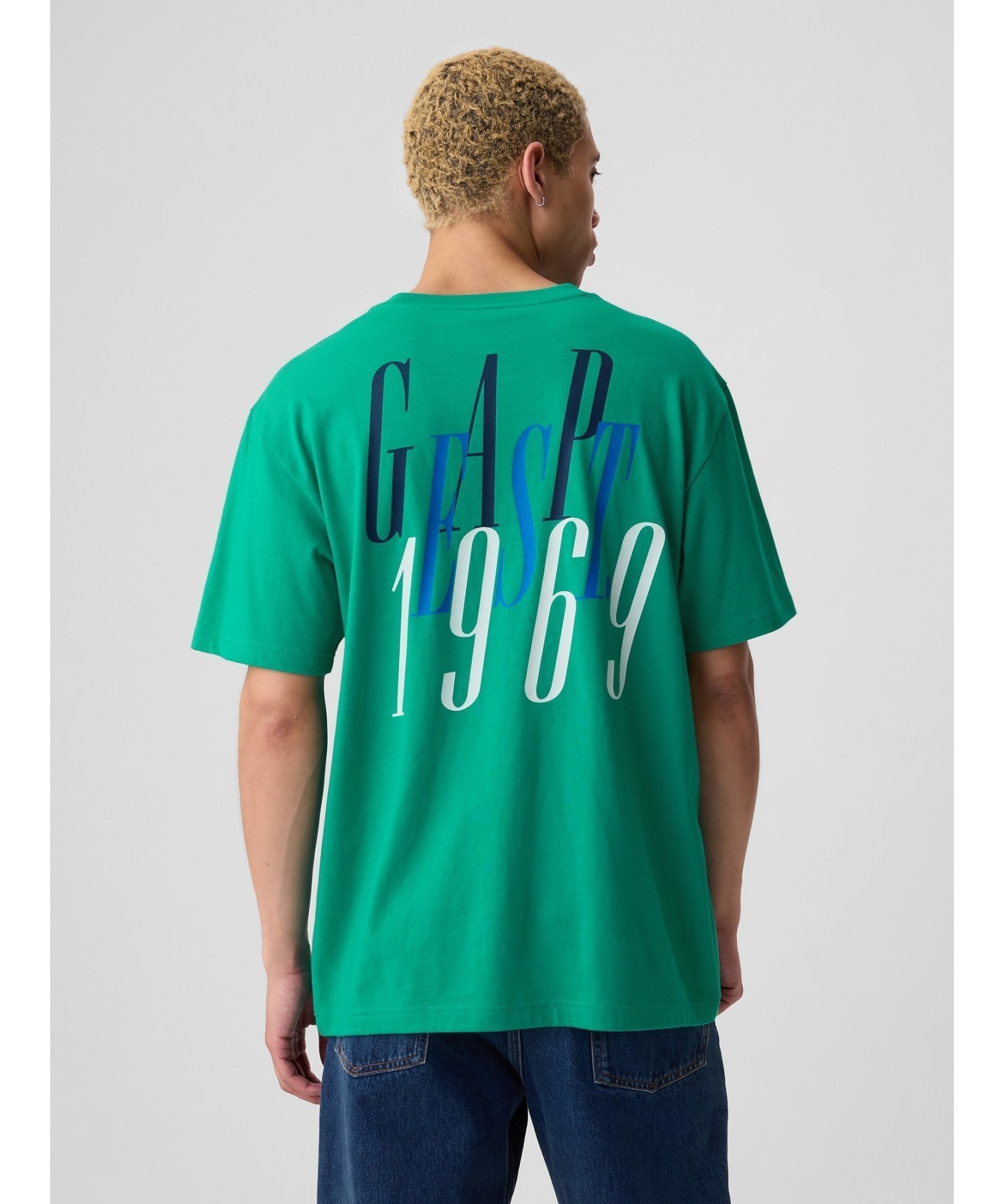 【ギャップ/GAP】のGAP1969ロゴ Tシャツ(ユニセックス) インテリア・キッズ・メンズ・レディースファッション・服の通販 founy(ファニー) 　ファッション　Fashion　レディースファッション　WOMEN　トップス・カットソー　Tops/Tshirt　シャツ/ブラウス　Shirts/Blouses　ロング / Tシャツ　T-Shirts　クール　Cool　プリント　Print　SIMPLY GREEN 17-5936|ID: prp329100003964756 ipo3291000000026231358