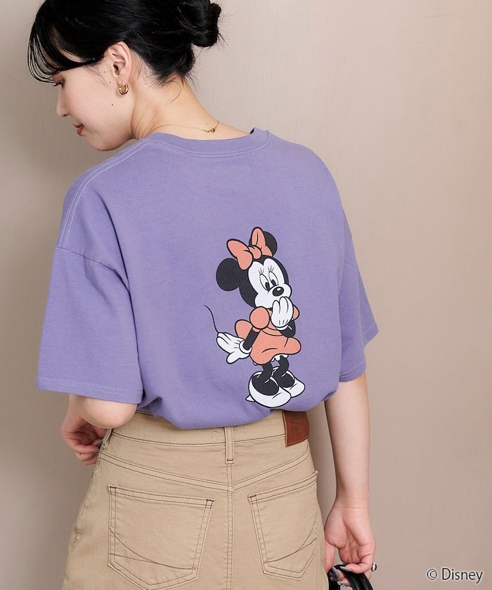 【フリークスストア/FREAK'S STORE】の別注/Minnie Mouse/ミニーマウス 前後 プリント 半袖 Tシャツ【限定展開】 24SS インテリア・キッズ・メンズ・レディースファッション・服の通販 founy(ファニー) https://founy.com/ ファッション Fashion レディースファッション WOMEN トップス・カットソー Tops/Tshirt シャツ/ブラウス Shirts/Blouses ロング / Tシャツ T-Shirts 2024年 2024 2024春夏・S/S Ss,Spring/Summer,2024 プリント Print 別注 Special Order 半袖 Short Sleeve |ID: prp329100003966685 ipo3291000000027339213