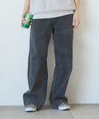 【グローバルワーク/GLOBAL WORK / KIDS】のヒンヤリデニムワイド/AND YUA ANY/106436 人気、トレンドファッション・服の通販 founy(ファニー) ファッション Fashion キッズファッション KIDS シューズ Shoes デニム Denim ワイド Wide 厚底 Platforms 夏 Summer thumbnail ブラック09|ID: prp329100003967177 ipo3291000000027690840