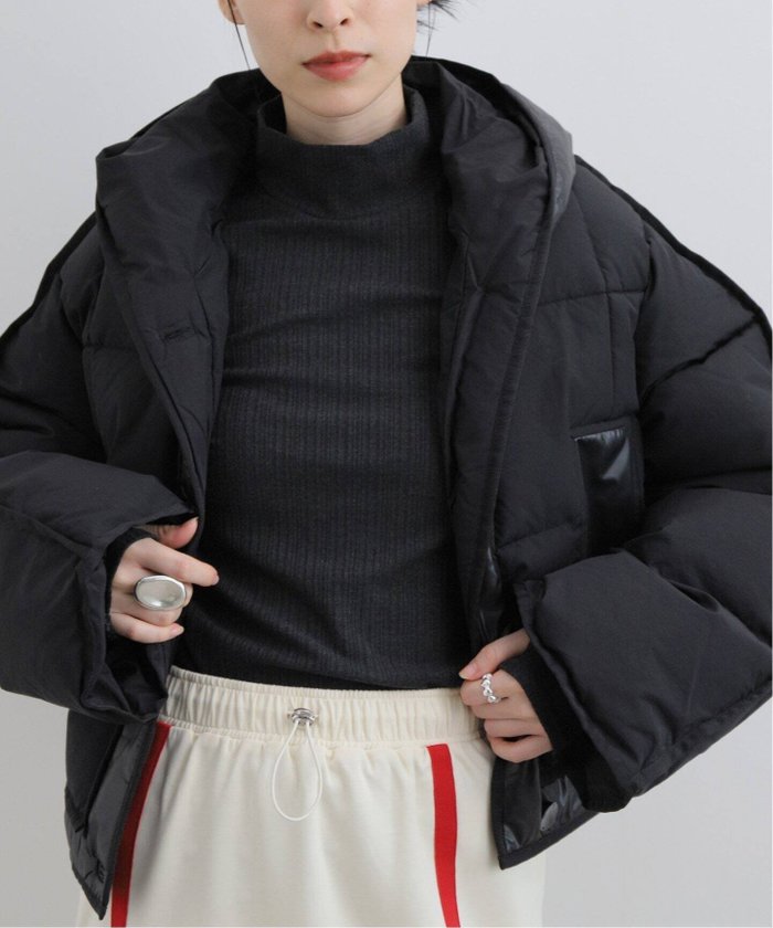 【その他のブランド/Other】の【GANNI / ガニー】 Mix Puffer Hooded Short Jacket 中綿ジャケット インテリア・キッズ・メンズ・レディースファッション・服の通販 founy(ファニー) https://founy.com/ ファッション Fashion レディースファッション WOMEN アウター Coat Outerwear ジャケット Jackets 2023年 2023 2023-2024秋冬・A/W Aw/Autumn/Winter//Fw/Fall-Winter/2023-2024 ジャケット Jacket |ID: prp329100003971013 ipo3291000000026183100