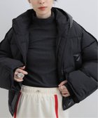 【その他のブランド/Other】の【GANNI / ガニー】 Mix Puffer Hooded Short Jacket 中綿ジャケット 人気、トレンドファッション・服の通販 founy(ファニー) ファッション Fashion レディースファッション WOMEN アウター Coat Outerwear ジャケット Jackets 2023年 2023 2023-2024秋冬・A/W Aw/Autumn/Winter//Fw/Fall-Winter/2023-2024 ジャケット Jacket thumbnail ブラック|ID: prp329100003971013 ipo3291000000026183100
