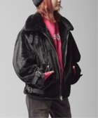 【その他のブランド/Other】の【JAKKE/ジャッキー】 BOBBY BIKER BLACK フェイクファージャケット 人気、トレンドファッション・服の通販 founy(ファニー) ファッション Fashion レディースファッション WOMEN アウター Coat Outerwear ジャケット Jackets 2023年 2023 2023-2024秋冬・A/W Aw/Autumn/Winter//Fw/Fall-Winter/2023-2024 フェイクファー Faux Fur リアル Real thumbnail ブラック|ID: prp329100003971120 ipo3291000000026183703