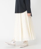 【スタディオ クリップ/studio CLIP】のシフリー刺繍切り替えスカート プチサイズあり オフホワイト11|ID:prp329100003971269