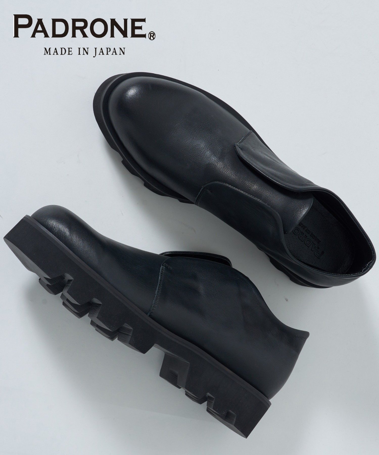 【その他のブランド/Other】のPADRONE/INSTEP GORE SHORT BOOTS with Chunky Sole 【WATER PROOF LEATHER】 インステップゴアショートブーツ チャンキーソール 革靴 メンズシューズ 日本製 MADE IN JAPAN パドローネ 人気、トレンドファッション・服の通販 founy(ファニー) 　ファッション　Fashion　メンズファッション　MEN　シューズ・靴　Shoes/Men　ブーツ　Boots　厚底　Platforms　カーゴパンツ　Cargo Pants　クッション　Cushion　シューズ　Shoes　ショーツ　Shorts　シンプル　Simple　ジーンズ　Jeans　スウェット　Sweat　スマート　Smart　スラックス　Slacks　スリッポン　Slip-Ons　セットアップ　Set Up　タートルネック　Turtleneck　デニム　Denim　パーカー　Hoodie　フォーマル　Formal　フラット　Flat　ボトム　Bottom　メンズ　Mens　再入荷　Restock/Back In Stock/Re Arrival　おすすめ　Recommend　日本製　Made In Japan　エレガント 上品　Elegant　 other-1|ID: prp329100003971939 ipo3291000000026189402