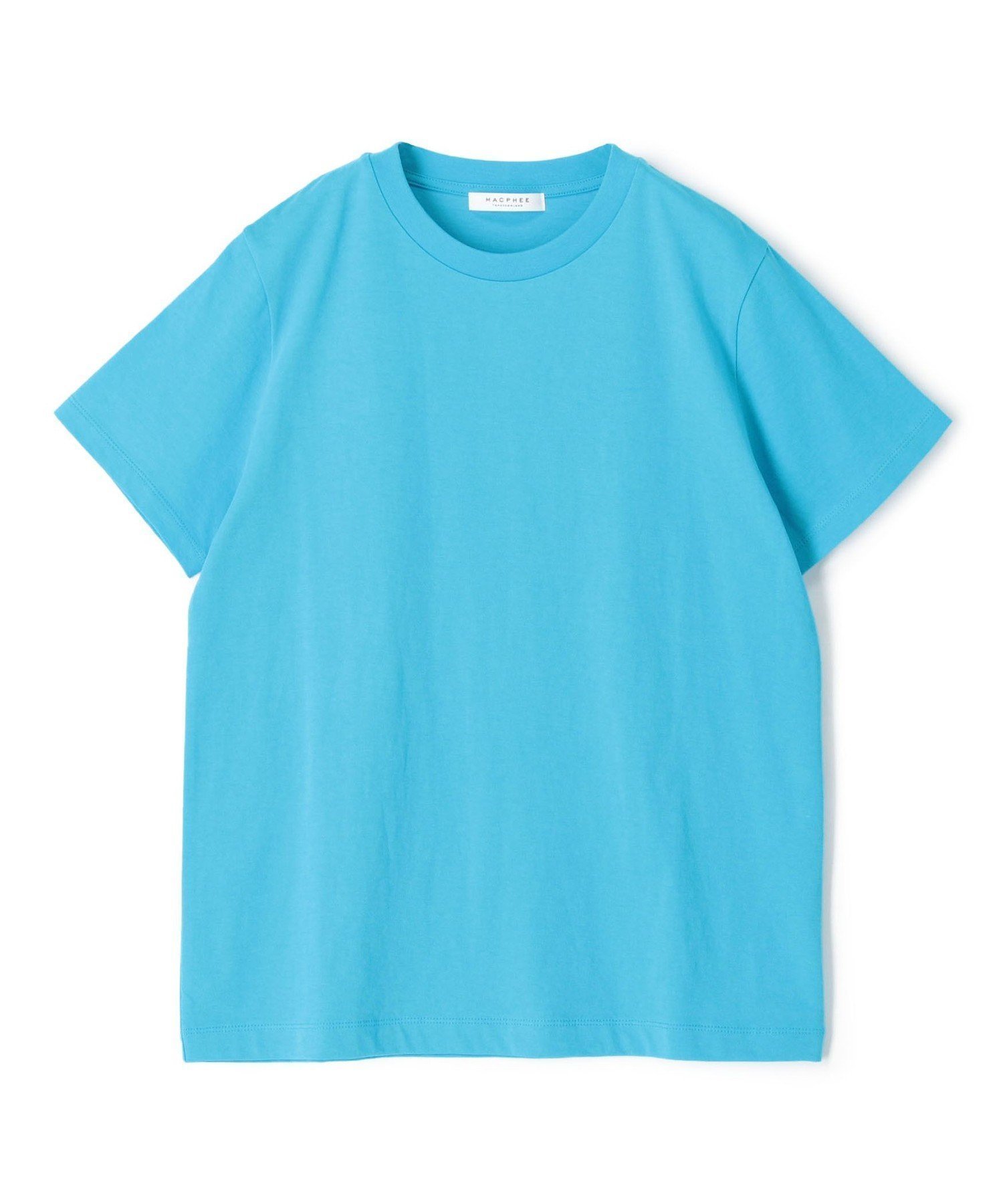 【トゥモローランド/TOMORROWLAND】のソフトコットン Tシャツ インテリア・キッズ・メンズ・レディースファッション・服の通販 founy(ファニー) 　ファッション　Fashion　レディースファッション　WOMEN　トップス・カットソー　Tops/Tshirt　シャツ/ブラウス　Shirts/Blouses　ロング / Tシャツ　T-Shirts　おすすめ　Recommend　ジャージー　Jersey　バランス　Balance　ベーシック　Basic　定番　Standard　65 ブルー|ID: prp329100003973606 ipo3291000000026204099