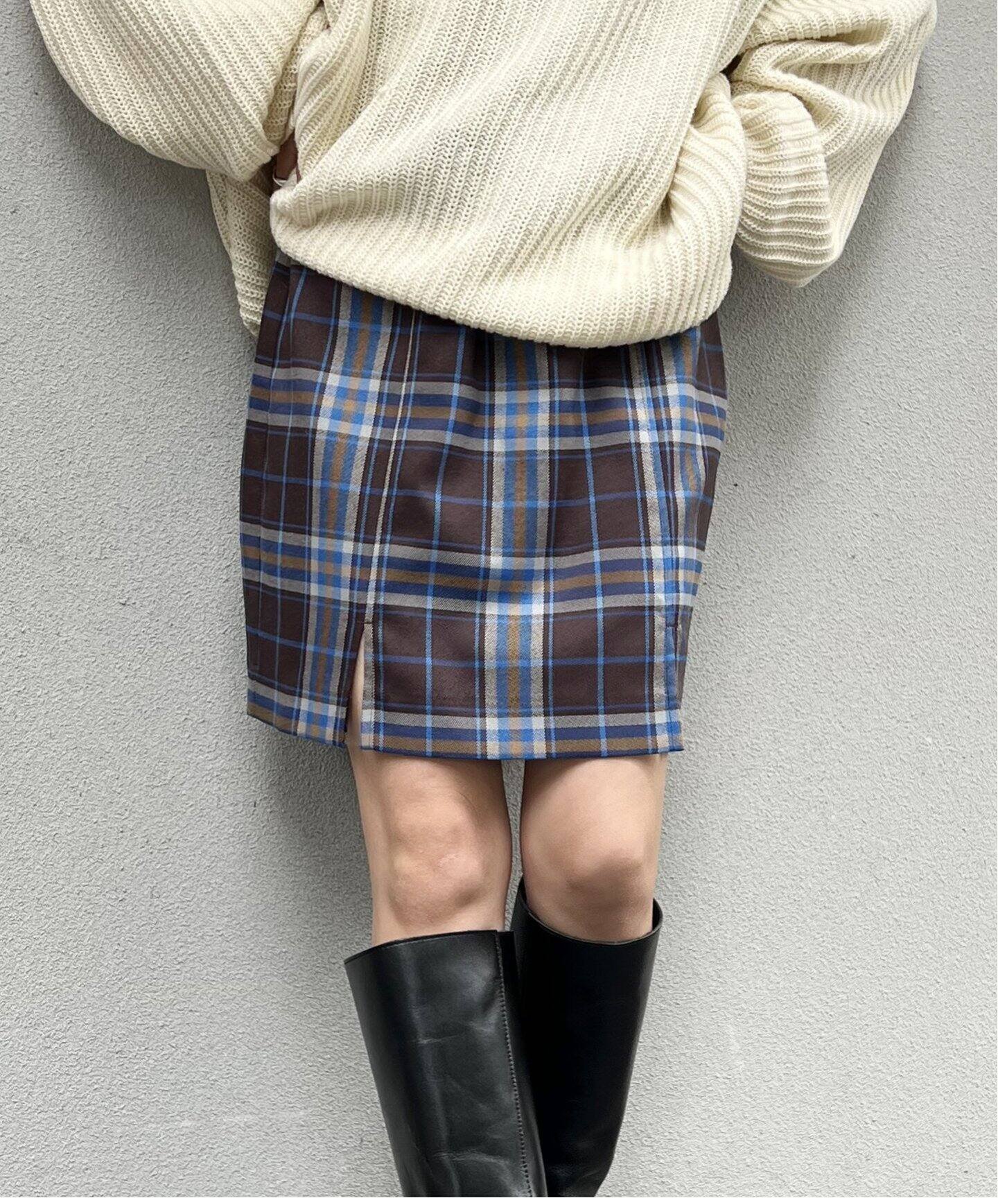 【その他のブランド/Other】の《追加》【 GOOD GIRL / グッドガール】チェックミニスカート インテリア・キッズ・メンズ・レディースファッション・服の通販 founy(ファニー) 　ファッション　Fashion　レディースファッション　WOMEN　スカート　Skirt　ミニスカート　Mini Skirts　2022年　2022　2022-2023秋冬・A/W　Aw/Autumn/Winter//Fw/Fall-Winter/2022-2023　チェック　Check　ミニスカート　Mini Skirt　ブラウン|ID: prp329100003973720 ipo3291000000026325892
