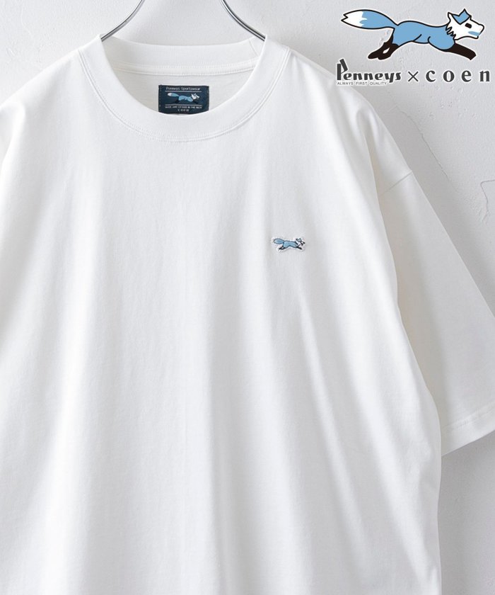 【コーエン/COEN】のPenneys(ぺニーズ)別注クルーネックTシャツ(WEB限定カラー) インテリア・キッズ・メンズ・レディースファッション・服の通販 founy(ファニー) https://founy.com/ ファッション Fashion レディースファッション WOMEN トップス・カットソー Tops/Tshirt シャツ/ブラウス Shirts/Blouses ロング / Tシャツ T-Shirts カットソー Cut And Sew コレクション Collection 人気 Popularity フォックス Fox ベーシック Basic 別注 Special Order おすすめ Recommend |ID: prp329100003976975 ipo3291000000028899684