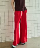 【メゾンスペシャル/MAISON SPECIAL】のSide Line Pique Knitting Wide Pants RED|ID: prp329100003977414 ipo3291000000026336886
