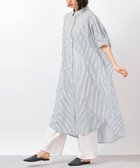 【アールピーエス/rps】のストライプシャツワンピース 人気、トレンドファッション・服の通販 founy(ファニー) ファッション Fashion レディースファッション WOMEN ワンピース Dress シャツワンピース Shirt Dresses インド India ストライプ Stripe ビッグ Big thumbnail オフホワイト2|ID: prp329100003979671 ipo3291000000026420492