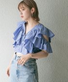 【ケービーエフ/KBF / URBAN RESEARCH】のマルチWAYクロップドフリルブラウス 人気、トレンドファッション・服の通販 founy(ファニー) ファッション Fashion レディースファッション WOMEN トップス・カットソー Tops/Tshirt シャツ/ブラウス Shirts/Blouses 2024年 2024 2024春夏・S/S Ss,Spring/Summer,2024 S/S・春夏 Ss・Spring/Summer おすすめ Recommend キャミワンピース Cami Dress クロップド Cropped スリーブ Sleeve デニム Denim パイピング Piping フリル Frills ボトム Bottom 夏 Summer 定番 Standard thumbnail LILAC BLUE|ID: prp329100003979773 ipo3291000000027173112