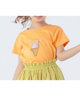 【シップス/SHIPS / KIDS】 SHIPS KIDS 100~130cm / アイスクリーム モチーフ TEE人気、トレンドファッション・服の通販 founy(ファニー) ファッション Fashion キッズファッション KIDS おすすめ Recommend オレンジ Orange オーガンジー Organdy カラフル Colorful グラフィック Graphic スパンコール Sequins プリント Print モチーフ Motif ラバー Rubber 夏 Summer |ID:prp329100003979964