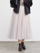 【シェトワ/Chez toi】のチュールはぎスカート 人気、トレンドファッション・服の通販 founy(ファニー) ファッション Fashion レディースファッション WOMEN スカート Skirt おすすめ Recommend シンプル Simple ジャケット Jacket スウェット Sweat チュール Tulle プチプライス・低価格 Affordable thumbnail グレージュ|ID: prp329100003980418 ipo3291000000026257623