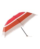 【ムーンバット/MOONBAT】のPOLO RALPH LAUREN (ポロ ラルフローレン) 雨傘 折りたたみ傘 レディース カラーボーダー 日本製 レッド|ID: prp329100003980857 ipo3291000000026260783