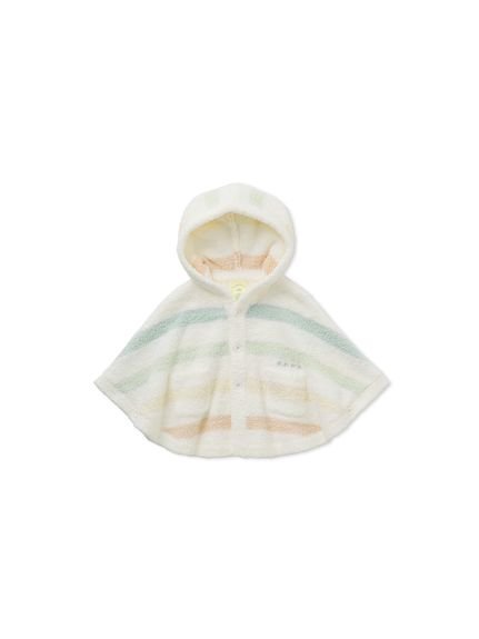 【ジェラート ピケ/gelato pique / KIDS】の【BABY】ベビモコ5ボーダーポンチョ 人気、トレンドファッション・服の通販 founy(ファニー) 　ファッション　Fashion　キッズファッション　KIDS　春　Spring　吸水　Water Absorption　フロント　Front　ボーダー　Border　ポケット　Pocket　ポンチョ　Poncho　ロング　Long　 other-1|ID: prp329100003981206 ipo3291000000028247275