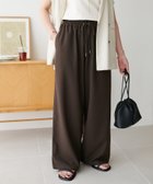 【ディスコート/Discoat】の《新色追加/7サイズ展開》-3kg見え!とろみイージーパンツ【ユニセックス】 人気、トレンドファッション・服の通販 founy(ファニー) ファッション Fashion レディースファッション Fashion for Women パンツ Pants & Trousers とろみ Fluid, Flowy Fabric ギャザー Gathered, Ruffled フロント Front, Front Design ポケット Pocket, Pocket Detail メンズ Men's, Menswear リラックス Relax, Relaxed Fit 楽ちん Easy Fit, Comfortable thumbnail ダークブラウン|ID: prp329100003983343 ipo3291000000032274888