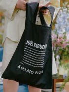 【ジェラート ピケ/gelato pique】の【JOEL ROBUCHON】リネン混エコバッグ BLK[009]|ID:prp329100003983816