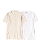 【ビームス ウイメン/BEAMS】のFRUIT OF THE LOOM × BEAMS BOY / 2PACK TEE Tシャツ 半袖 24SS 人気、トレンドファッション・服の通販 founy(ファニー) ファッション Fashion レディースファッション WOMEN トップス・カットソー Tops/Tshirt シャツ/ブラウス Shirts/Blouses ロング / Tシャツ T-Shirts インナー Inner コンパクト Compact シンプル Simple スペシャル Special デニム Denim 定番 Standard フィット Fit ベーシック Basic ボトム Bottom 半袖 Short Sleeve リネン Linen おすすめ Recommend 夏 Summer 2024年 2024 2024春夏・S/S Ss,Spring/Summer,2024 thumbnail NATURAL/WHITE|ID: prp329100003984399 ipo3291000000026290106