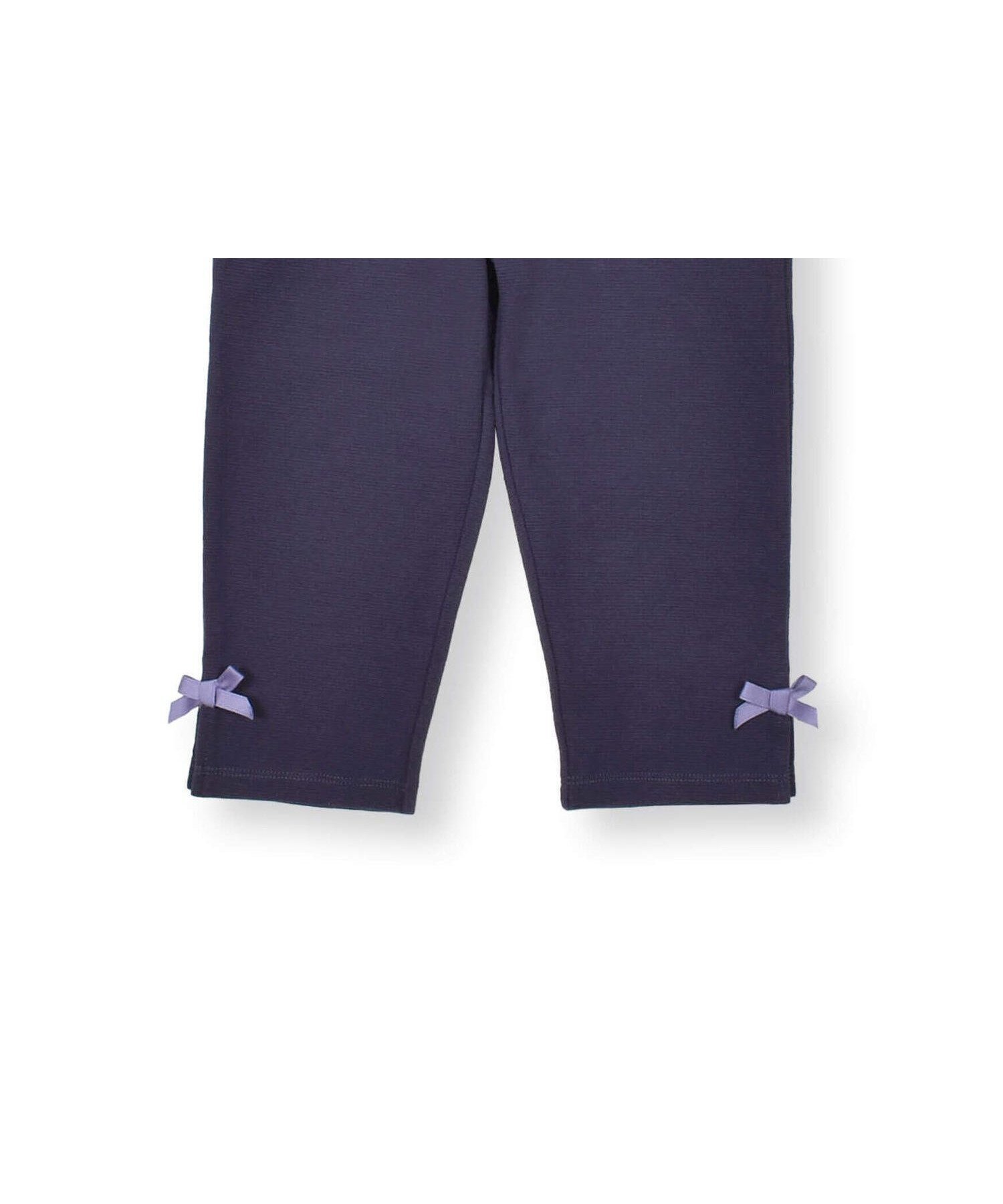 【その他のブランド/Other】のミラノリブクロップドパンツ(90~150cm) インテリア・キッズ・メンズ・レディースファッション・服の通販 founy(ファニー) 　ファッション　Fashion　キッズファッション　KIDS　ボトムス　Bottoms/Kids　おすすめ　Recommend　クロップド　Cropped　ジャージ　Jersey　スカラップ　Scalloped　スリット　Slit　パープル　Purple　ポケット　Pocket　ミラノリブ　Milan Ribs　エレガント 上品　Elegant　パープル|ID: prp329100003984930 ipo3291000000026293253