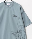 【ラザル/LAZAR / MEN】のコンバース Tシャツ ティーシャツ メンズ 半袖 ロゴ オーバーサイズ ブルー|ID: prp329100003985297 ipo3291000000026890644
