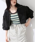 【ジョイントワークス/JOINT WORKS】のANNA SUI NYC スポーツワッシャー 2way ショートブルゾン ANNY-361 人気、トレンドファッション・服の通販 founy(ファニー) ファッション Fashion レディースファッション WOMEN アウター Coat Outerwear ブルゾン Blouson/Jackets ショート Short ブルゾン Blouson thumbnail ブラック|ID: prp329100003992336 ipo3291000000026904449