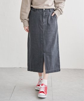 【エルビーシー/LBC】のLBC Iラインスカート 人気、トレンドファッション・服の通販 founy(ファニー) ファッション Fashion レディースファッション WOMEN スカート Skirt セットアップ Set Up デニム Denim パープル Purple ベーシック Basic ポケット Pocket 人気 Popularity |ID:prp329100003992480