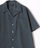 【ラザル/LAZAR / MEN】のシャツ メンズ 半袖 カジュアル オーバーサイズ オープンカラー チャコール|ID: prp329100003993064 ipo3291000000026383382