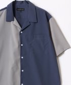 【ラザル/LAZAR / MEN】のシャツ メンズ 半袖 カジュアル オーバーサイズ オープンカラー ブルー系その他2|ID: prp329100003993064 ipo3291000000026383394