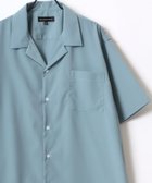 【ラザル/LAZAR / MEN】のシャツ メンズ 半袖 カジュアル オーバーサイズ オープンカラー ライトブルー|ID: prp329100003993064 ipo3291000000026383405